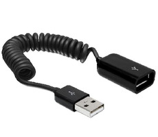Delock prodlužovací kabel USB 2.0 samec - samice / kroucený kabel