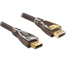 Delock kabel Displayport samec - samec / premium / 2m