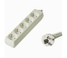 PremiumCord prodlužovací přívod / 5m / 5 zásuvek