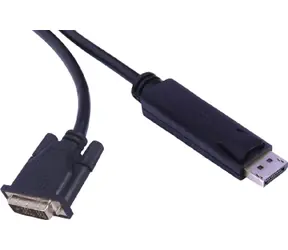 PremiumCord DisplayPort na DVI kabel 2m  M/M