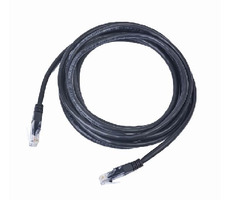 Gembird UTP CAT5E 1 m černá / patch kabel / s ochranou