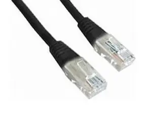Gembird UTP CAT5E 2 m černá / patch kabel / s ochranou