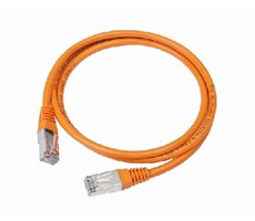 Gembird UTP CAT5E 2 m oranžová / patch kabel / s ochranou