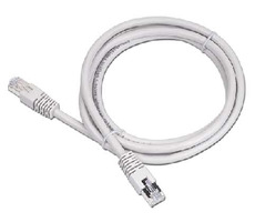 Gembird UTP CAT5E 3 m šedá / patch kabel / s ochranou