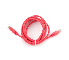 Gembird UTP CAT5E 3 m červená / patch kabel / s ochranou