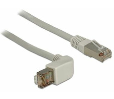 Delock kabel RJ45 Cat.5e SFTP pravoúhlý / přímý 2 m