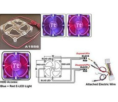 THERMALTAKE A1556 / FAN GRILL CoolMOD / svítící mřížka
