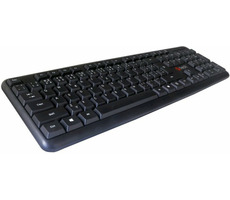 C-TECH KB-102 slim klávesnice černá / CZ SK / USB