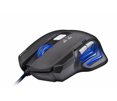 C-TECH Akantha herní myš / 6 tlačítek / 2400DPI / 2m / černá