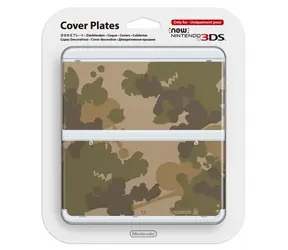 3DS new Cover Plate 17 / Camouflage