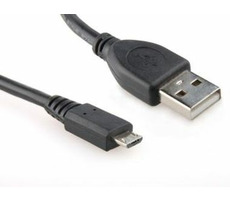 Gembird micro USB kabel 2.0 AM-MBM5P 3 m černá