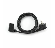 Gembird kabel síťový napájecí úhlový 90 stupňů / 1.8m