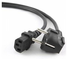 Gembird kabel síťový VDE 1.8 m černá