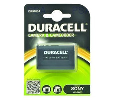 DURACELL Baterie - DR9700A pro Sony NP-FH30 / černá / 650 mAh / 7.4Vs