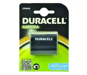 DURACELL Baterie - DR9668 pro Panasonic CGR-S006E/1B / černá / 750 mAh / 7.4V
