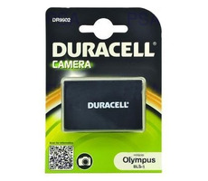 DURACELL Baterie - DR9902 pro Olympus BLS-1 / černá / 1050 mAh / 7.4V