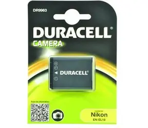 DURACELL Baterie - DR9963 pro Nikon EN-EL19 / černá / 700 mAh / 3.7V