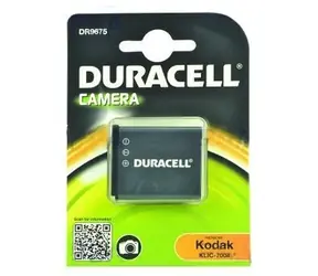 DURACELL Baterie - DR9675 pro Kodak NP-50 / černá / 770 mAh / 3.7V