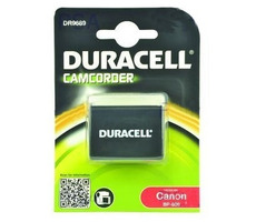 DURACELL Baterie - DR9689 pro Canon BP-808 / černá / 850 mAh / 7.4V