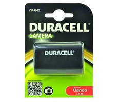 DURACELL Baterie - DR9943 pro Canon LP-E6 / černá / 1400 mAh / 7.4V