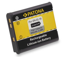 PATONA baterie pro foto Nikon ENEL / 19 600mAh