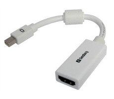 Sandberg adaptér Thunderbolt a Mini DisplayPort na HDMI / bílý