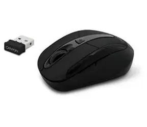 CANYON CNR-MSOW06B / optická bezdrátová / 1000/1200/1600 dpi / USB / černá
