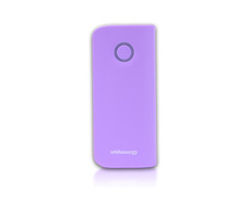 Whitenergy PoWhitenergyr Bank 4000mAh / 2.1A / Li-Ion / fialový