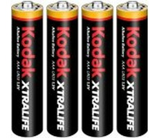 Kodak XTRALIFE alkalická baterie AAA / 4ks / blister