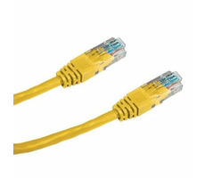 DATACOM Patch kabel UTP CAT5E 2m žlutá