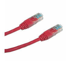 DATACOM Patch kabel UTP CAT5E 5m červená