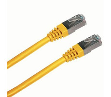 DATACOM Patch kabel FTP CAT5E 0.5m žlutá