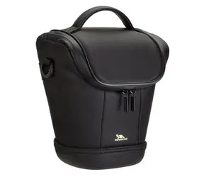 Riva Case 1502 / antishock pouzdro pro zrcadlovky a ultrazoomy / černé
