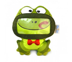 Wise Pet 900203 / hračka a obal na telefon / mini Frog