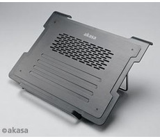 AKASA AK-NBCH-30BK chladicí podložka pro 15.6" notebook / 5 stupňů nastavení sklonu / USB / černá