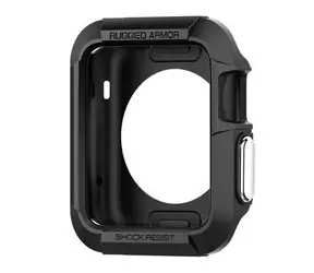 Spigen Rugged Armor ochranný kryt pro Apple Watch / 42 mm / černý
