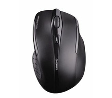 Cherry MW 3000 / optická bezdrátová myš / ergonomická / 1000/1750 dpi / USB / černá