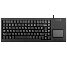 Cherry klávesnice G84-5500 s touchpadem / drátová / USB / ultralehká a malá / černá / EU / doprodej