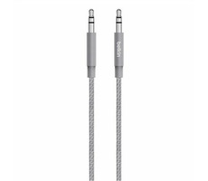 Belkin 3.5mm Jack M/M Metallic MIXIT / 1.2m / šedý