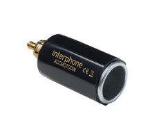 Interphone DIN adaptér Interphone z malé motocyklové zásuvky na automobilovou / slim provedení