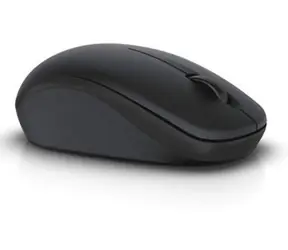 DELL WM126 černá / Bezdrátová optická myš / 1000dpi / 3 tlačítka / USB / 1x AA baterie