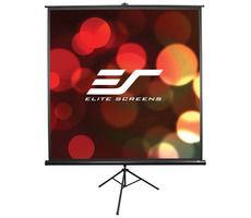 ELITE SCREENS plátno mobilní trojnožka 113" (1:1) černá / 203.2 x 203.2 cm / zisk 1.1