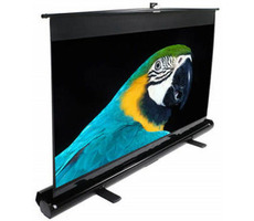 ELITE SCREENS plátno teleskopické od podlahy vzhůru 80" (16:9) černá / 100.1 x 177.8 cm / zisk 1.1