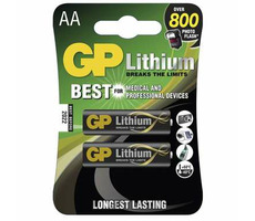 GP lithiová baterie AA FR06 / 2ks