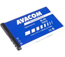 AVACOM Baterie pro Nokia 5530/CK300/E66/5530/E75/5730 / Li-Ion / 3.7V / 1120mAh (náhrada BL-4U)