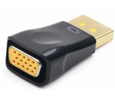 C-TECH Kabel Displayport na VGA M-F / černá