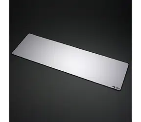 Glorious rozšířená herní podložka bílá / Jemný povrch / rychlostní a kontrolní styl / 28x91cm / tloušťka 3mm 