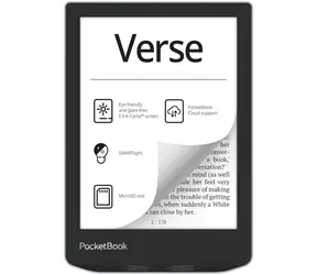 PocketBook 629 Verse modrá / 6" / 1024x758 / 8GB / E-Ink / 1500mAh / USB-C / Wi-Fi