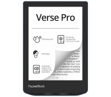 PocketBook 634 Verse Pro modrá / 6" / 1448x1072 / 16GB / E-Ink / 1500mAh / USB-C / Wi-Fi / Bluetooth 
