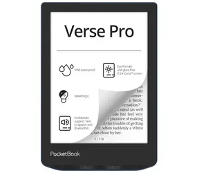 PocketBook 634 Verse Pro modrá / 6" / 1448x1072 / 16GB / E-Ink / 1500mAh / USB-C / Wi-Fi / Bluetooth 